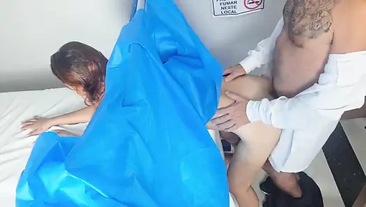 Fake Doctor Fucks Patient During Exam!
