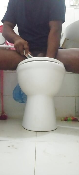 Desi Boy Playing Alone