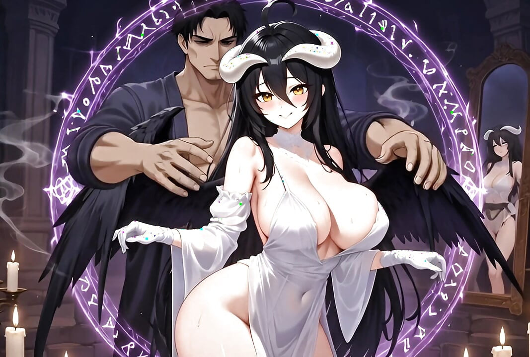 Albedo Succubus magisch bonding ritueel gepassioneerde creampie toewijding fantasie