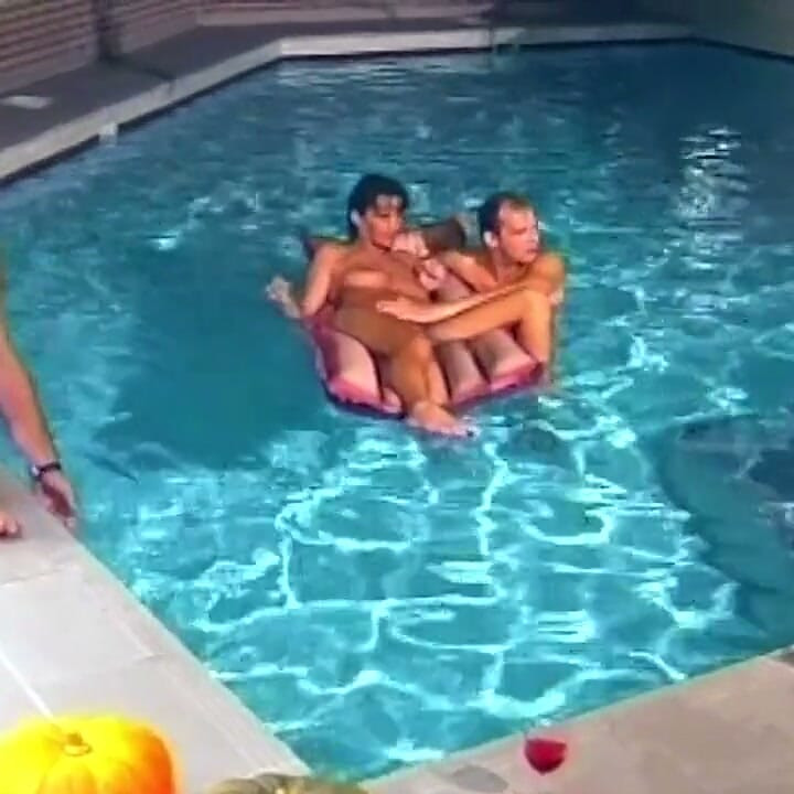 Pool Golden Shower Gangbang - Mature Slut Drenched Everywhere