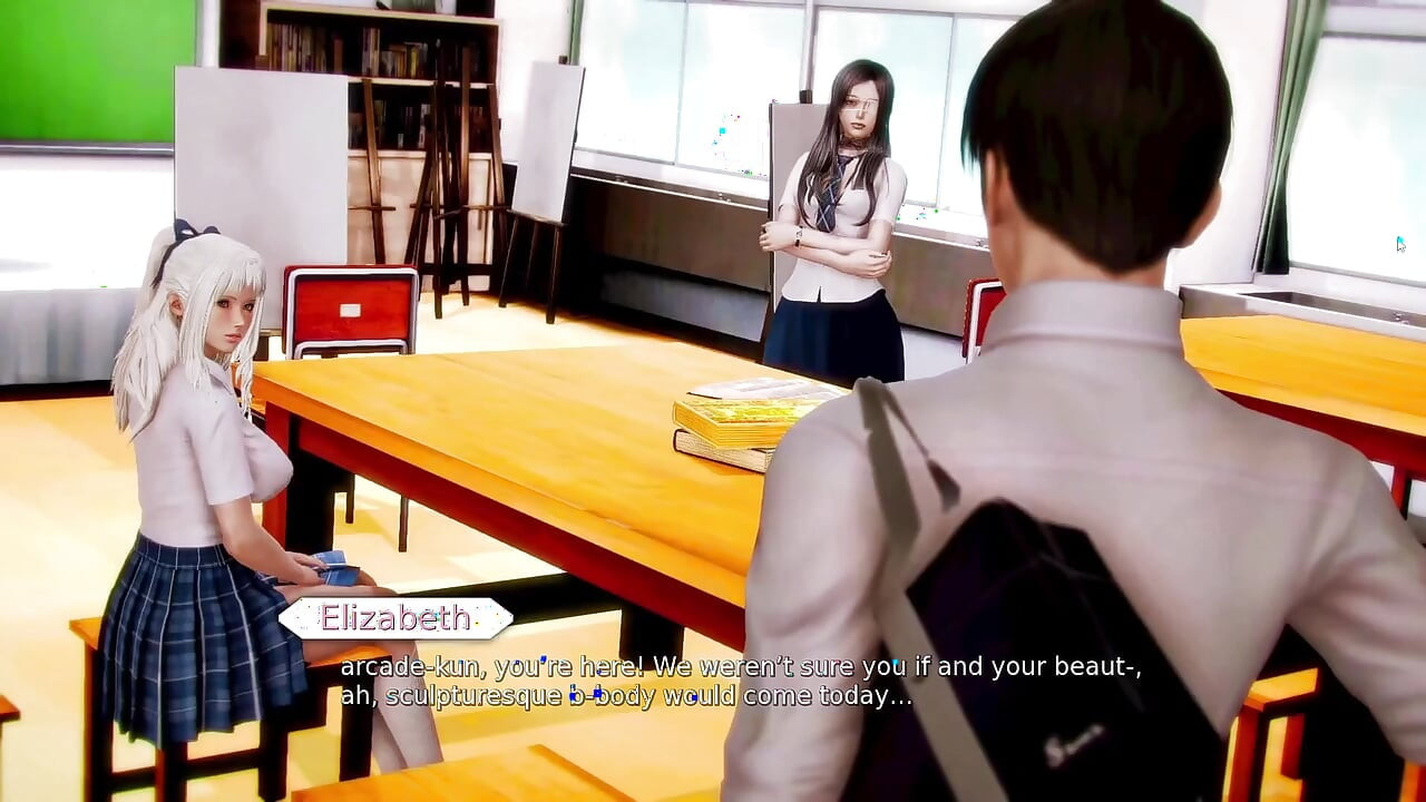 Waifu Academy - אוסף פורנו של איזבלה ביאנקי. סצנות עירום, משחק פורנו, זיון עצמי