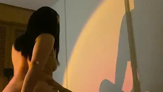 Ihre haut gegen meine im warmen abendlicht