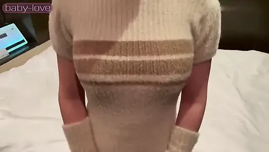 Goddess Bodyline Busty Beauty Slender F Cup Waist Drives Wild Desire Ending in a Massive Creampie!