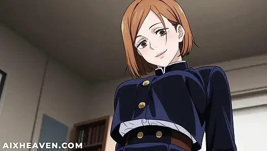 Nobara застукала тебя за и решает помочь тебе с этим