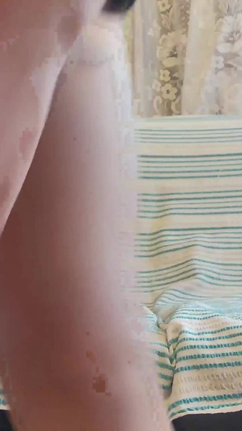 Must-see moment from "Fucking my bubblebutt in the living room"