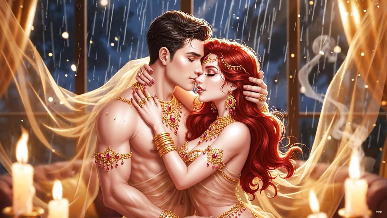 Pareja india en pura noche de pasión - joyería de oro - mein sexy girl aur musculoso chico caliente en química