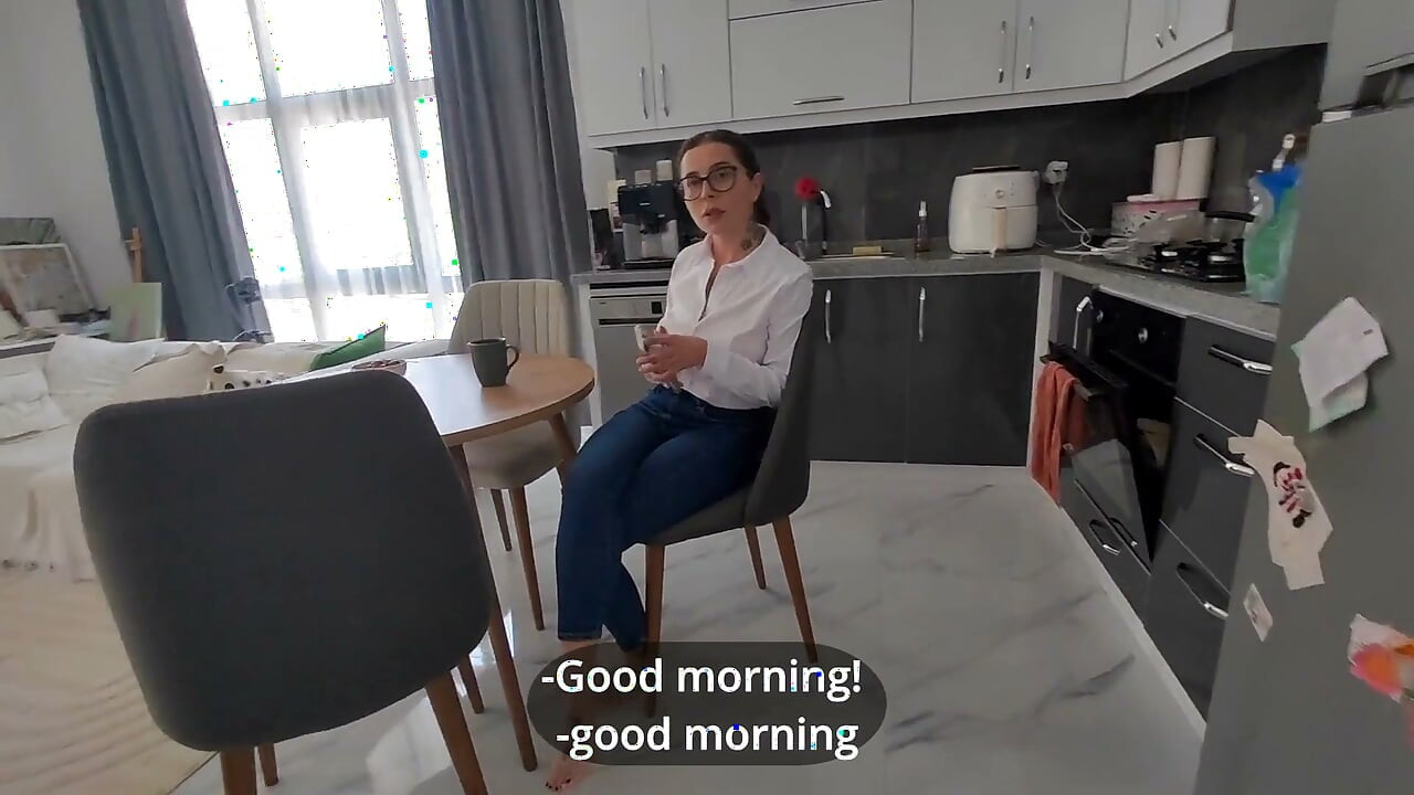Stepsister Was Going to an Interview, but I Tore Her Jeans and Ass!