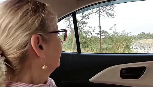 Mature Blonde Wife Enjoys Sex After Walk