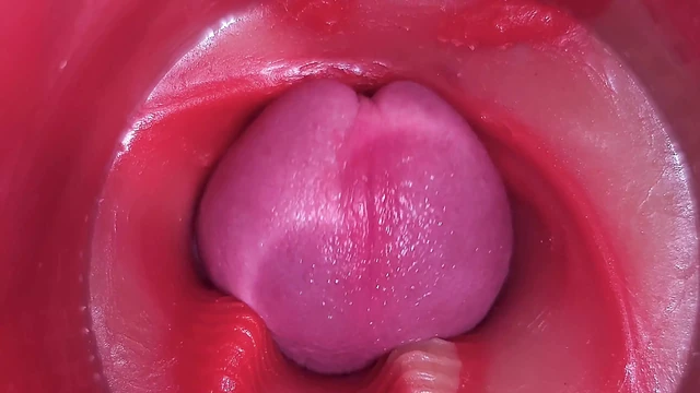 Super Cum in Vagina. Excellent Internal Camera