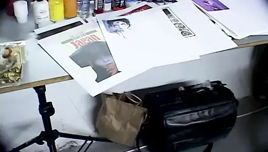 Художественное соблазнение Brittany Andrews Dragon Smoke с бодиартом!