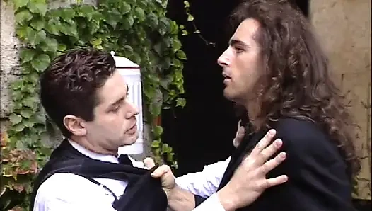 18 Year Old Brunette Teen Gets Grabbed by Older Man. Intense Outdoor Encounter!