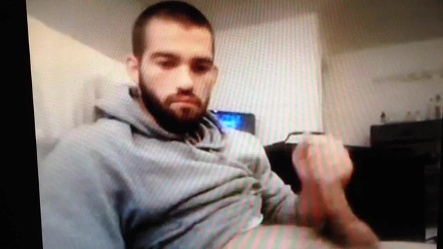 Serbian boy jerking cock