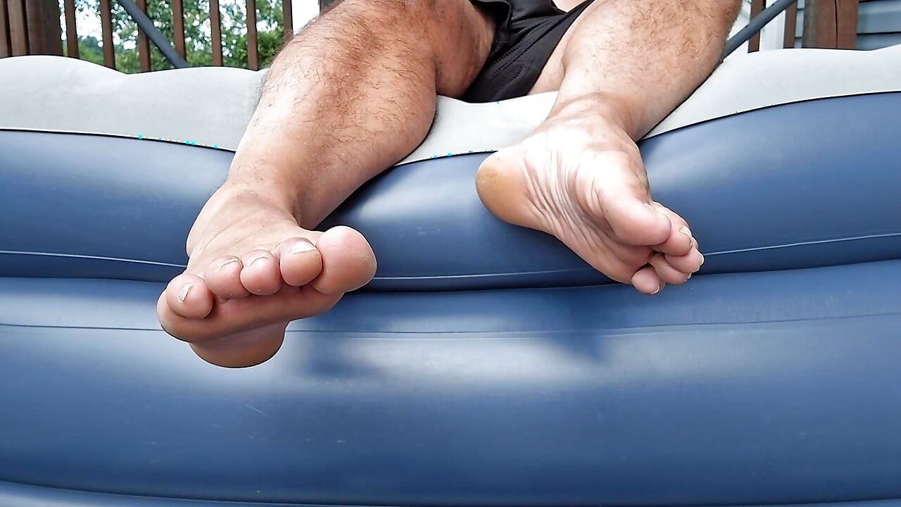 I want to put my soles on your face while you jerk off