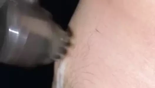 Inverted suspension and cum with vibrator