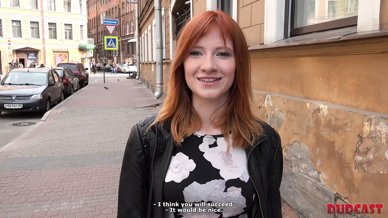 Red-haired nymph nailed by devious agent in amazing poses