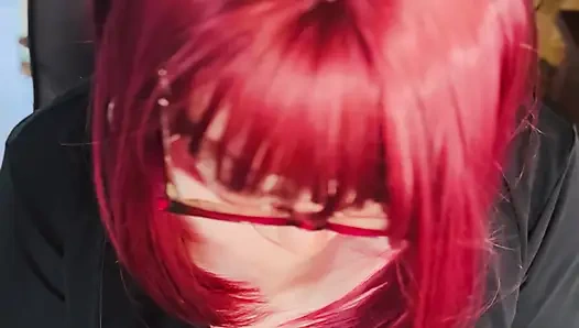 Miss Tina Snua Loves To Dangle Her Cigarette! Smoking Smoker Glasses