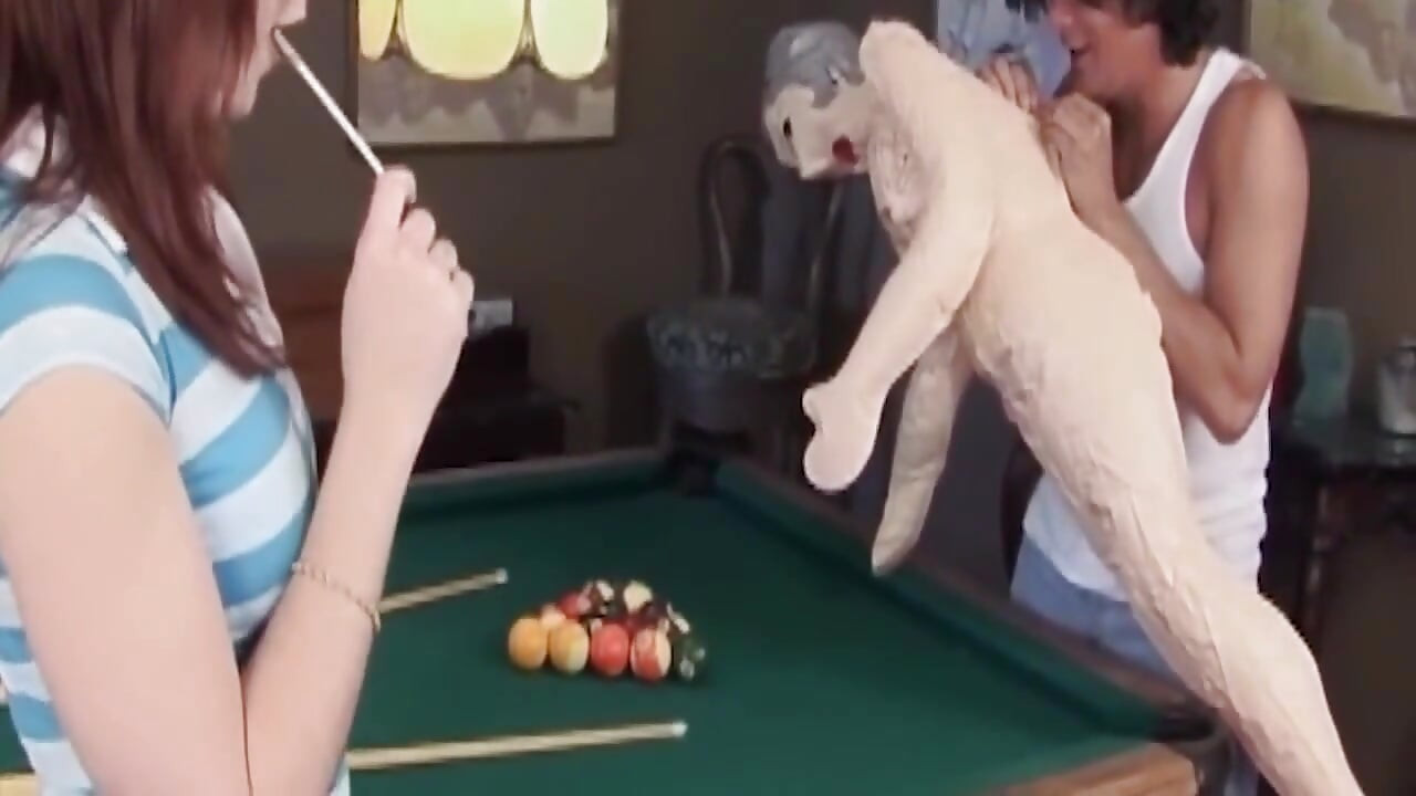 Mature MILF Takes Deep Cock on Pool Table