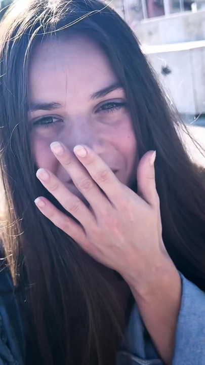 Public Blowjob Interrupted... Ended in the Car with a Big Cum Swallow - KLX | Clip 1