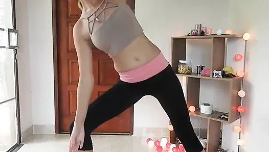 Yoga, striptiz ve 3 kez fışkırtma