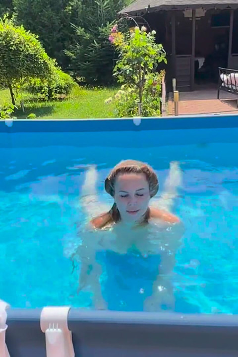 Outdoor Pool Play