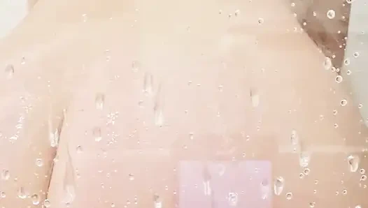 Beautiful body in foam