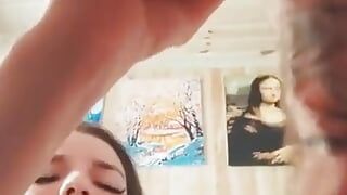 Первое порно Vika Lita в домашнем видео - Nigonika