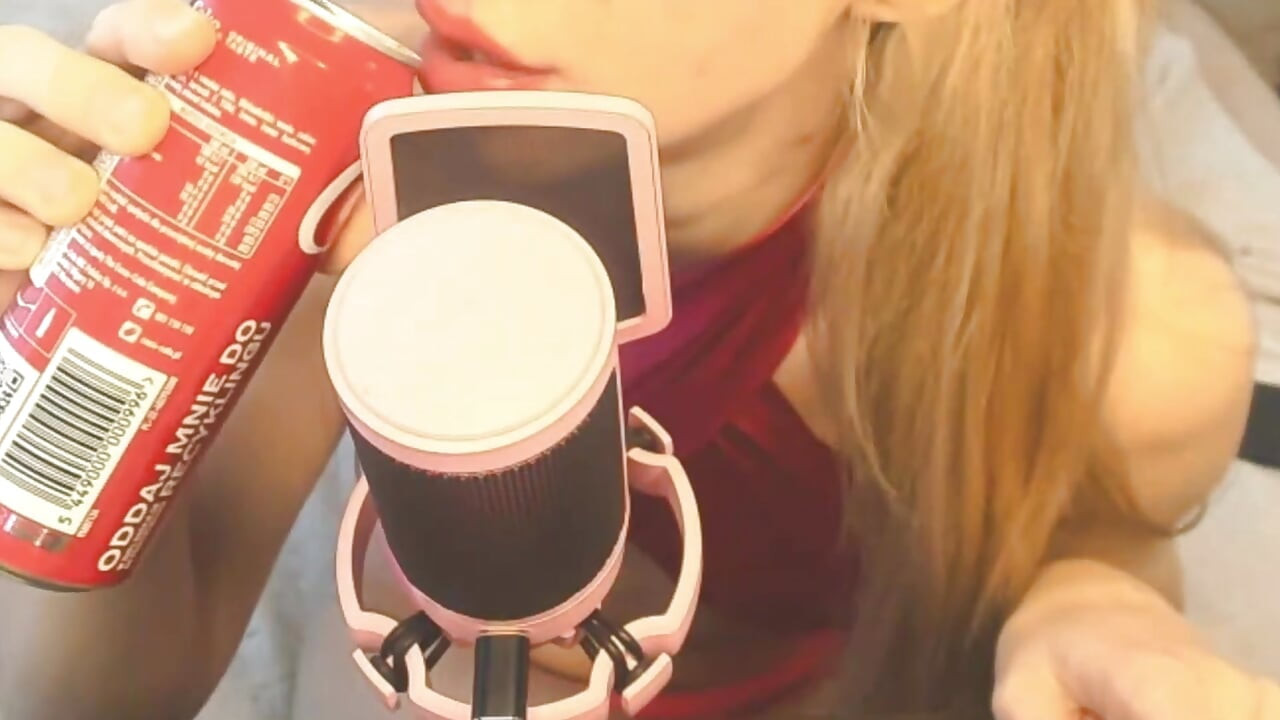 ASMR ruž za usne roba hrane