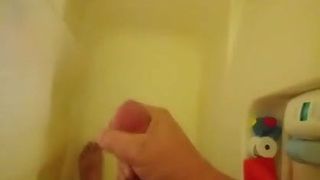 Quick cum in shower