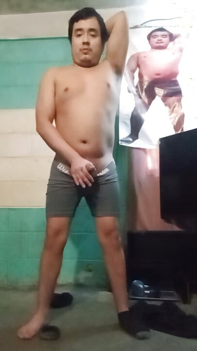 Jesus in boxer pulling his penis chapter 8
