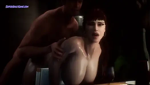 My Stepmom Is A Bust Horny MILF - She Won't Let Me Go Without Fucking Her Huge Ass - 3D Realistic