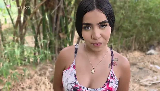 I met her in the mountains and out of nowhere we ended up having sex in my car