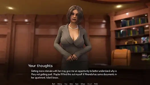 College-bound: student is fingering the principal in her office - ep. 20