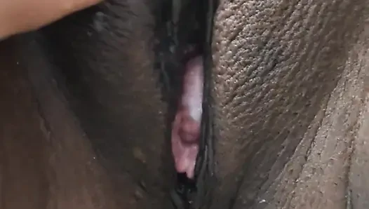 Sister-in-law's black pussy by brother-in-law