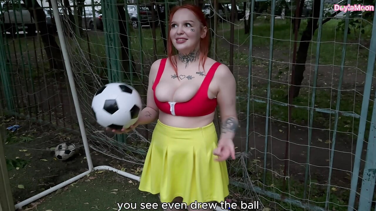 A female soccer player sucked me off in a public place and I came inside her pussy.
