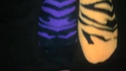 Beleélvezés a nem megfelelő zebra bokazokniba