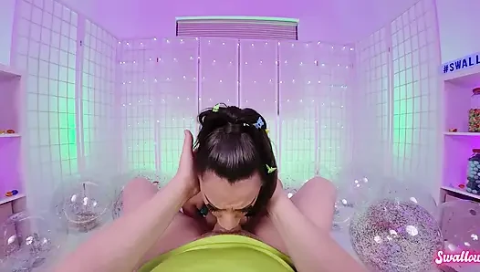 Sensual Cock Sucking and Licking with Hime Marie