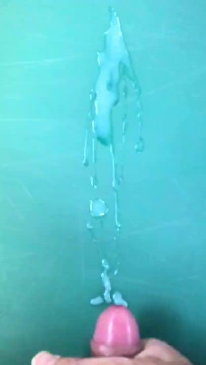 my cum Slow motion