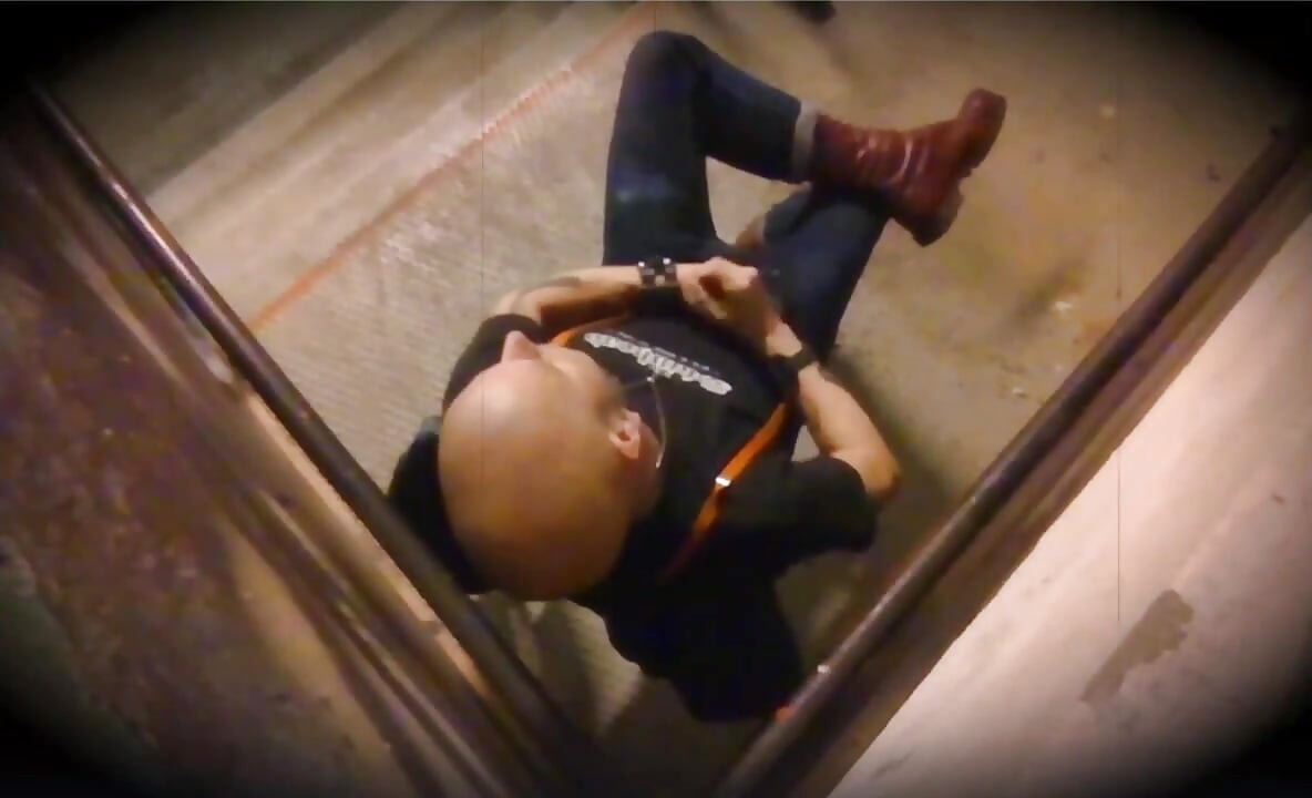 SKINHEAD jerking off