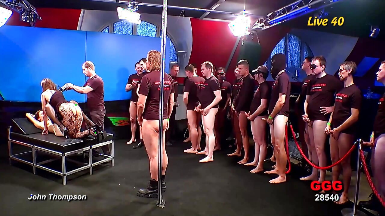 Ggg John Thompson - Live40 Wild Gangbang Orgy