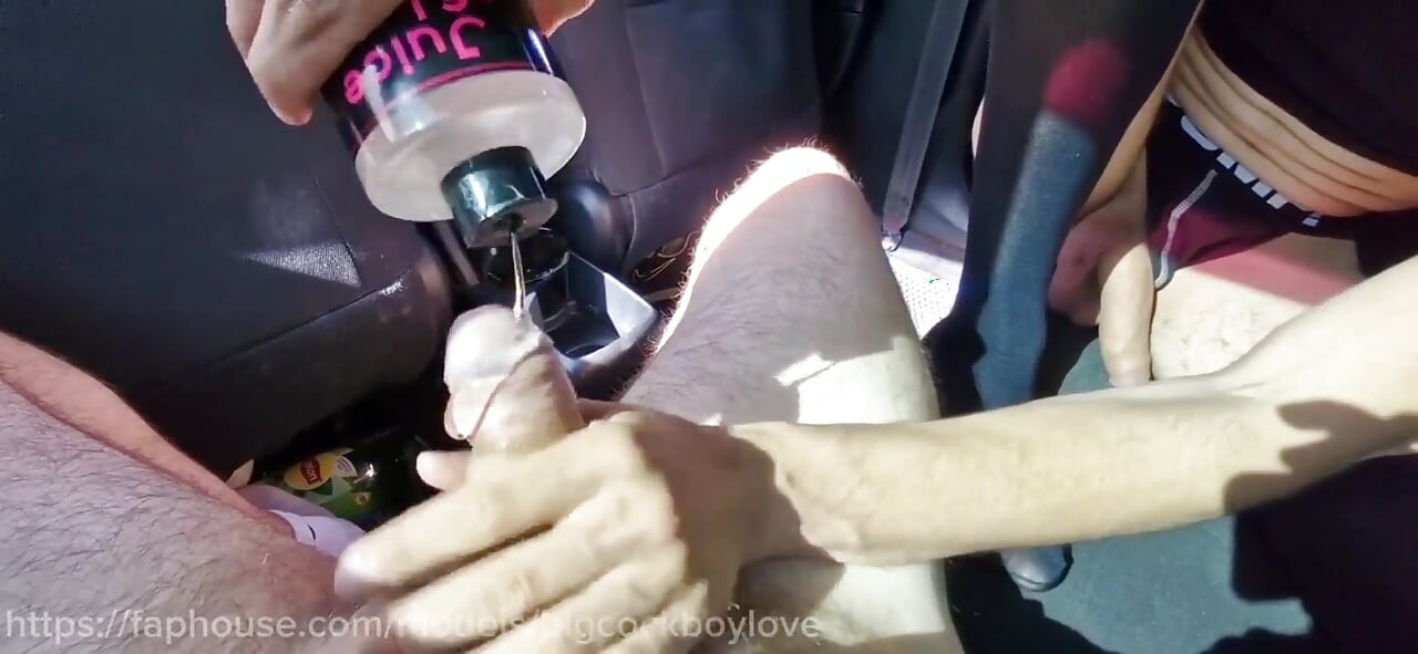 Hard Fucking on the Highway in the Tight Ass of a Young Student Without a Condom