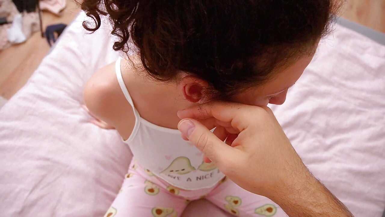 Shy Stepdaughter Getting Bred Deeply in Missionary