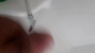 Sega masturbación con la mano ducha