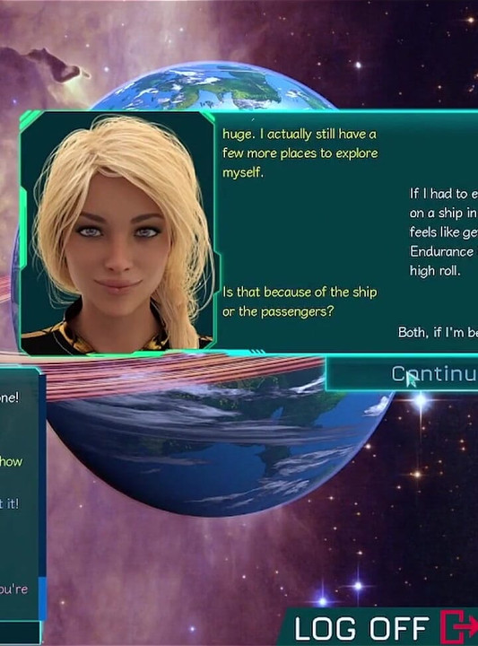 Stranded in Space - Chatting with the Girls