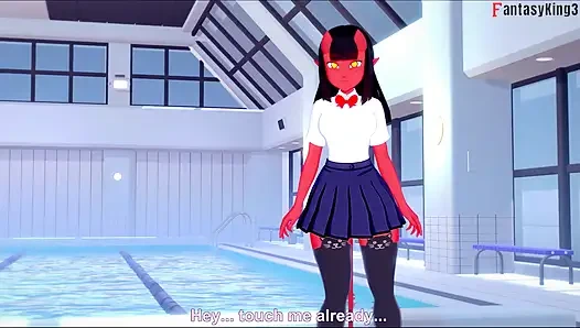 Meru si cewek bikini bejat lagi asik pov