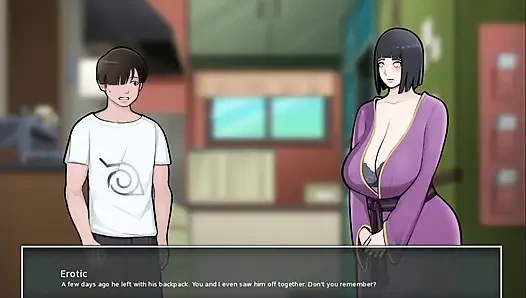 Konoha MILFs Part 37 - I Almost Got Caught Massaging My Stepmother Hinata's Big Breasts - by Eroticgamesnc