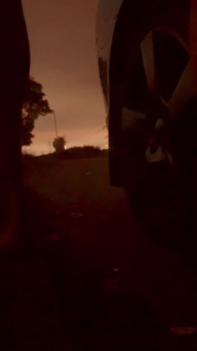 Lots of cars pass by me when I’m naked beside a busy road , anyone of them could have seen me | Clip 1