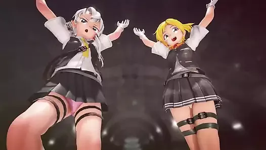 Mmd R-18 Anime Girls Sexy Dancing Clip 249