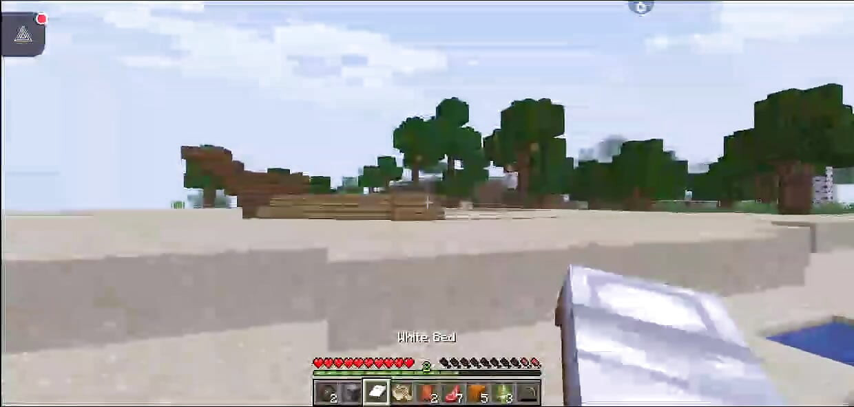 First time find treasure in Minecraft