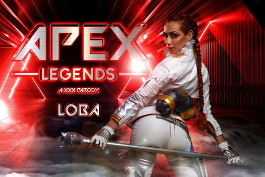 Грязная латина Veronica Leal в виде Apex Legends, Loba получает анальный трах в порно видео