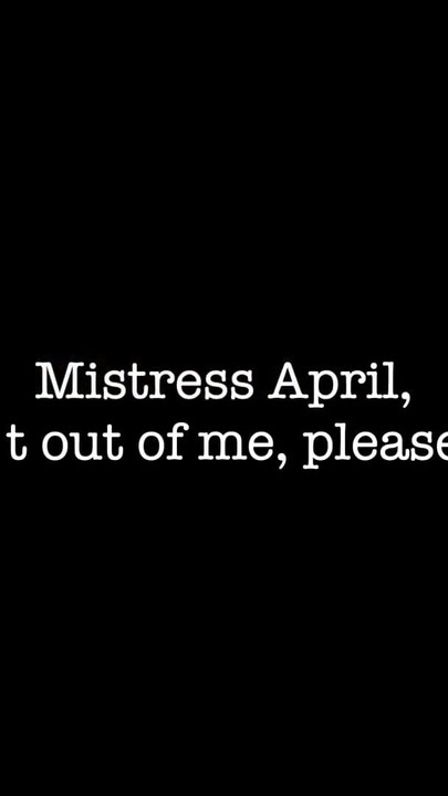Jaw-dropping moment from "Dominatrix Mistress April - Get it out of me"